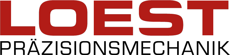 Loest Präzisionsmechanik - Logo und Unternehmensmarke aus Duderstadt